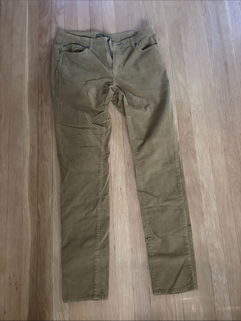 Prana Corduroy Straight Slim Pants
